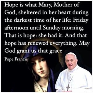 Mary had HOPE